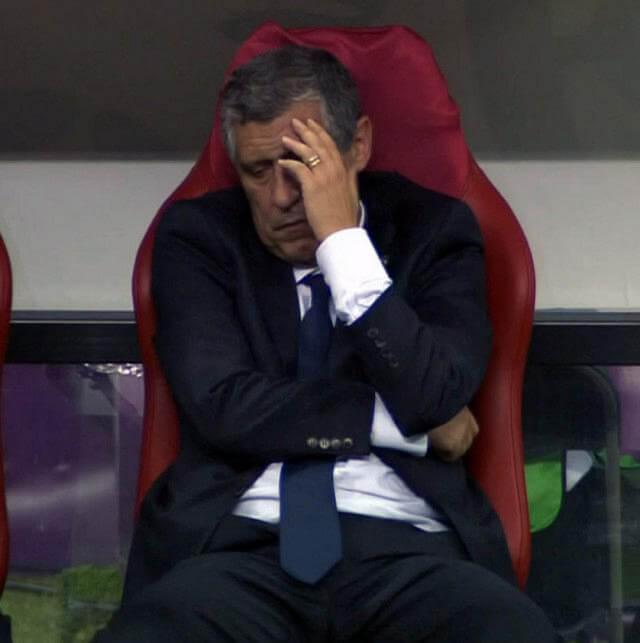 santos facepalm