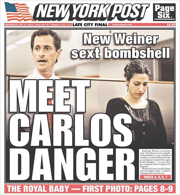 New York Post,  Wed. July 24th, 2013.